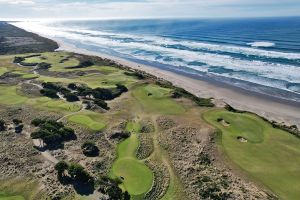 Bandon Dunes 12th Aerial